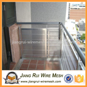 Good quality antique aluminum alloy perforated metal mesh